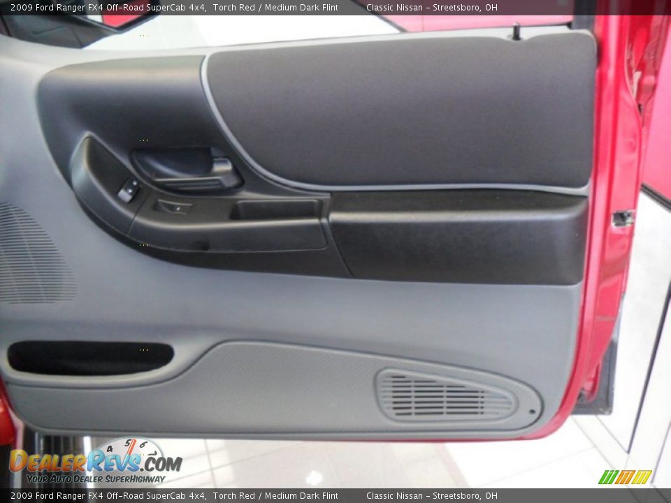 2009 Ford Ranger FX4 Off-Road SuperCab 4x4 Torch Red / Medium Dark Flint Photo #21