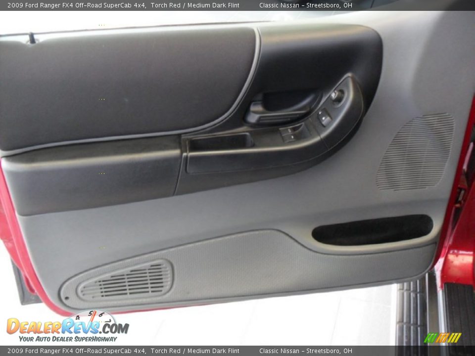 2009 Ford Ranger FX4 Off-Road SuperCab 4x4 Torch Red / Medium Dark Flint Photo #22