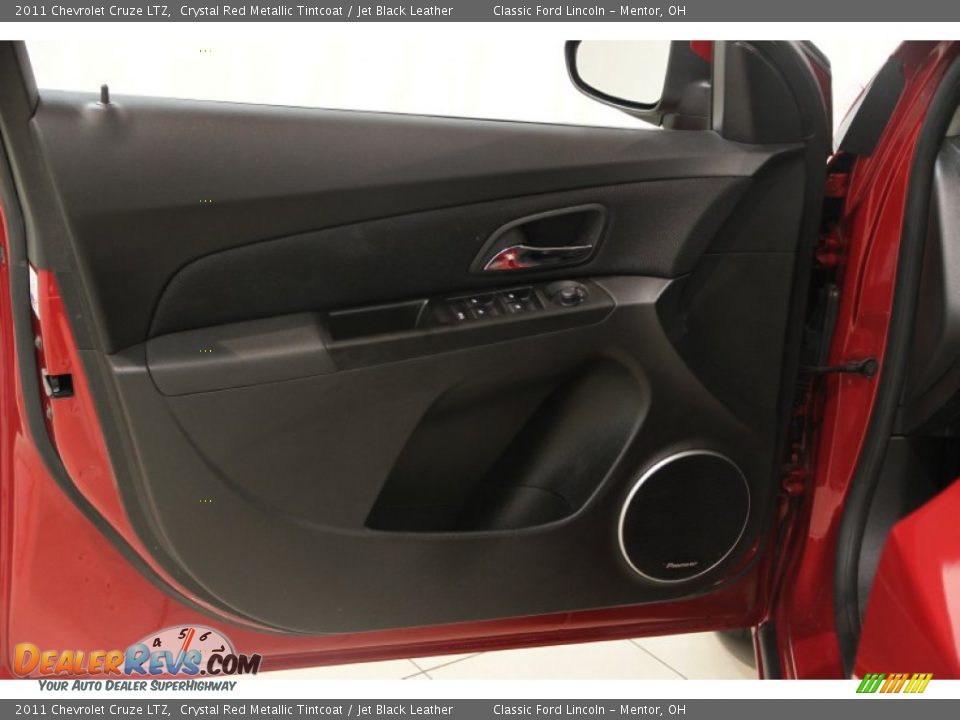 2011 Chevrolet Cruze LTZ Crystal Red Metallic Tintcoat / Jet Black Leather Photo #4