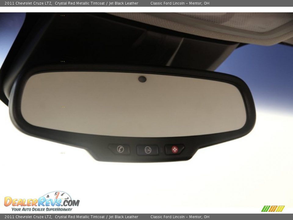 2011 Chevrolet Cruze LTZ Crystal Red Metallic Tintcoat / Jet Black Leather Photo #9
