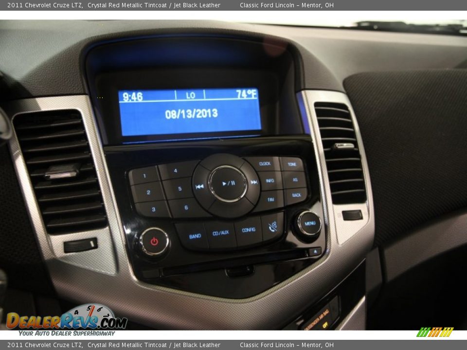 2011 Chevrolet Cruze LTZ Crystal Red Metallic Tintcoat / Jet Black Leather Photo #10