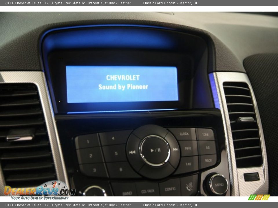 2011 Chevrolet Cruze LTZ Crystal Red Metallic Tintcoat / Jet Black Leather Photo #11