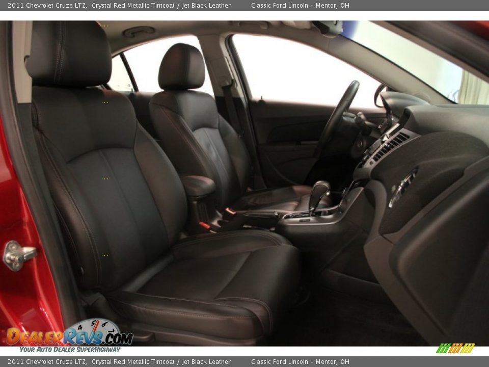 2011 Chevrolet Cruze LTZ Crystal Red Metallic Tintcoat / Jet Black Leather Photo #13