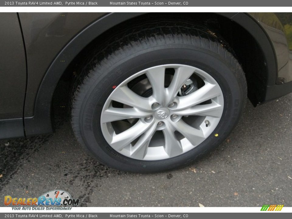 2013 Toyota RAV4 Limited AWD Pyrite Mica / Black Photo #9
