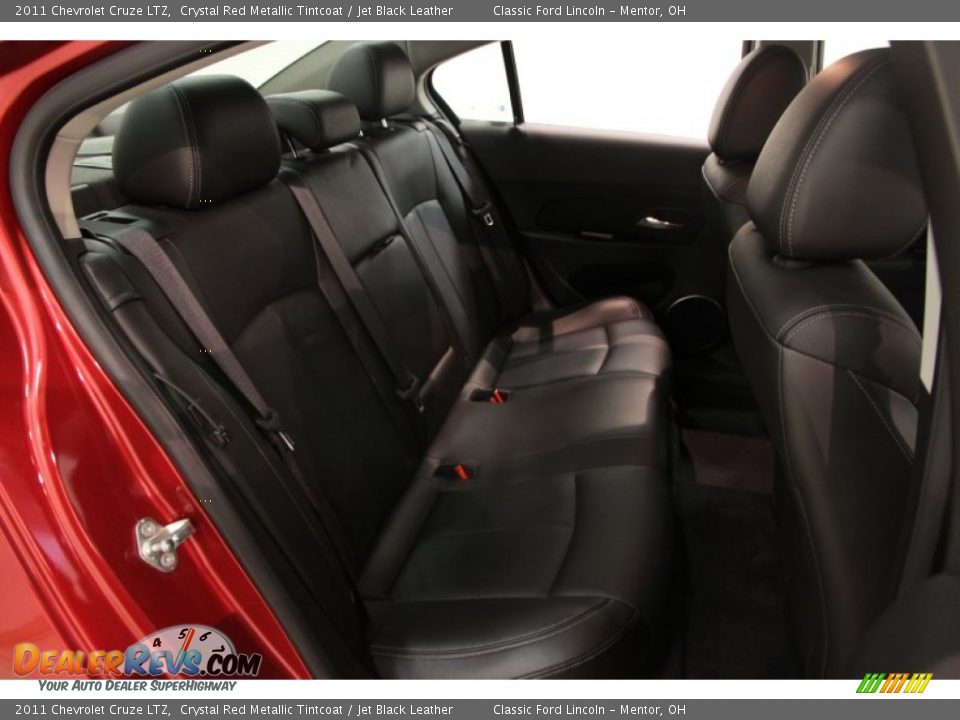 2011 Chevrolet Cruze LTZ Crystal Red Metallic Tintcoat / Jet Black Leather Photo #14