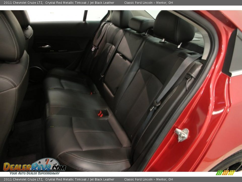2011 Chevrolet Cruze LTZ Crystal Red Metallic Tintcoat / Jet Black Leather Photo #15
