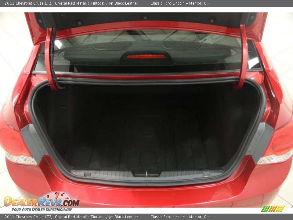 2011 Chevrolet Cruze LTZ Crystal Red Metallic Tintcoat / Jet Black Leather Photo #16