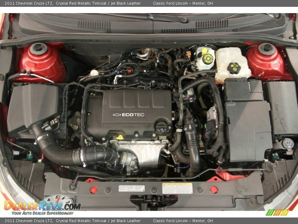 2011 Chevrolet Cruze LTZ Crystal Red Metallic Tintcoat / Jet Black Leather Photo #17