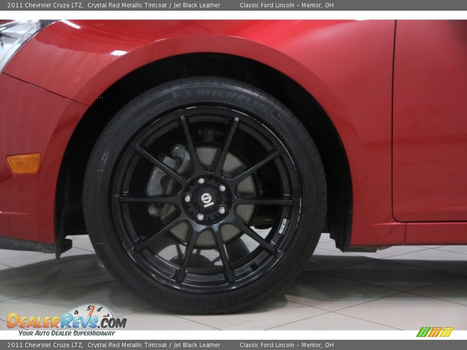 2011 Chevrolet Cruze LTZ Crystal Red Metallic Tintcoat / Jet Black Leather Photo #18
