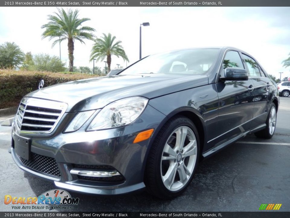 Front 3/4 View of 2013 Mercedes-Benz E 350 4Matic Sedan Photo #3