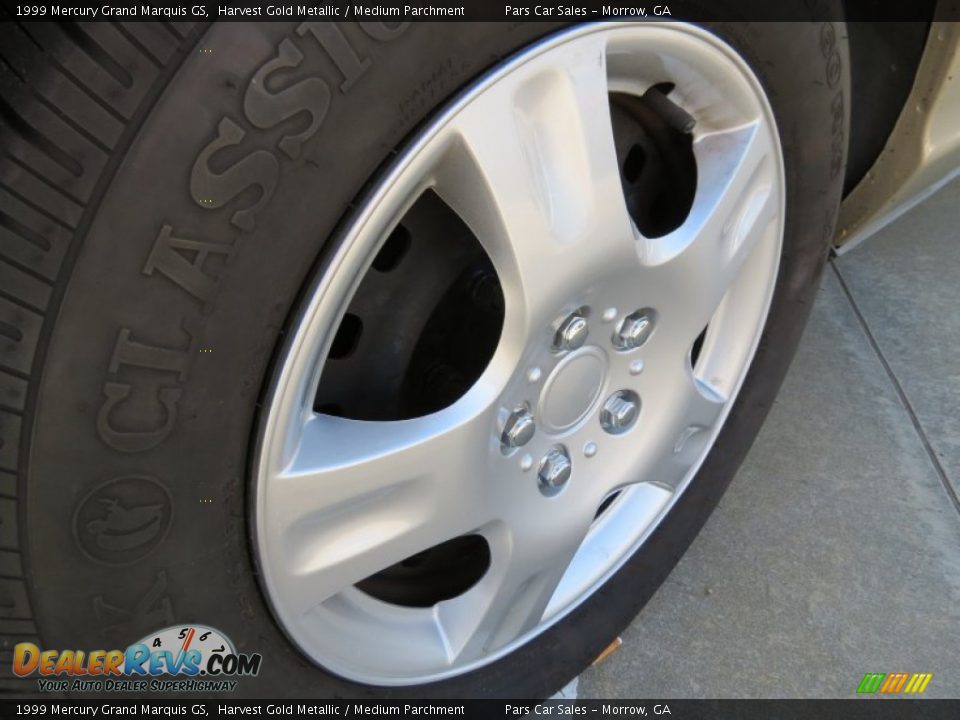 1999 Mercury Grand Marquis GS Harvest Gold Metallic / Medium Parchment Photo #5