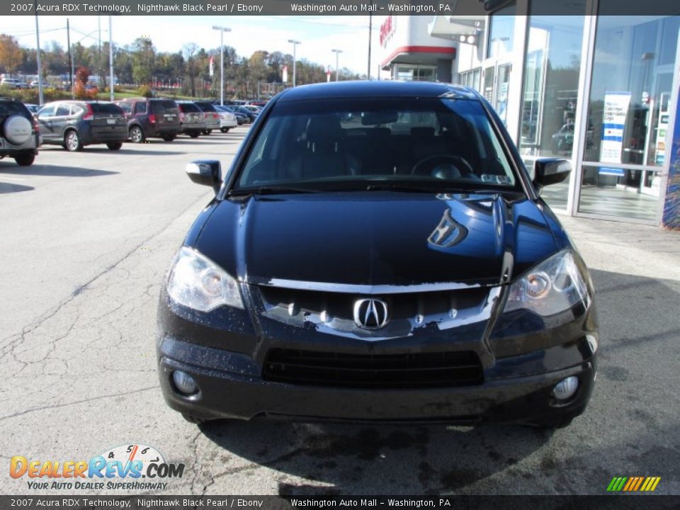 2007 Acura RDX Technology Nighthawk Black Pearl / Ebony Photo #4