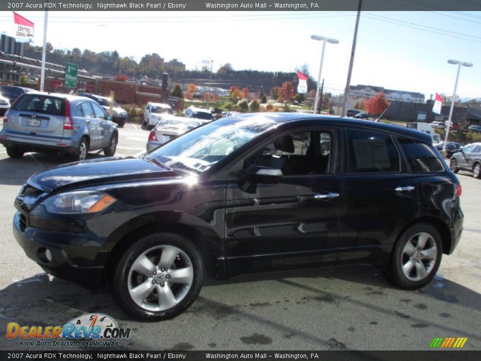 2007 Acura RDX Technology Nighthawk Black Pearl / Ebony Photo #5