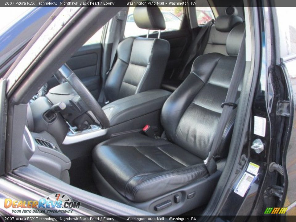 2007 Acura RDX Technology Nighthawk Black Pearl / Ebony Photo #11