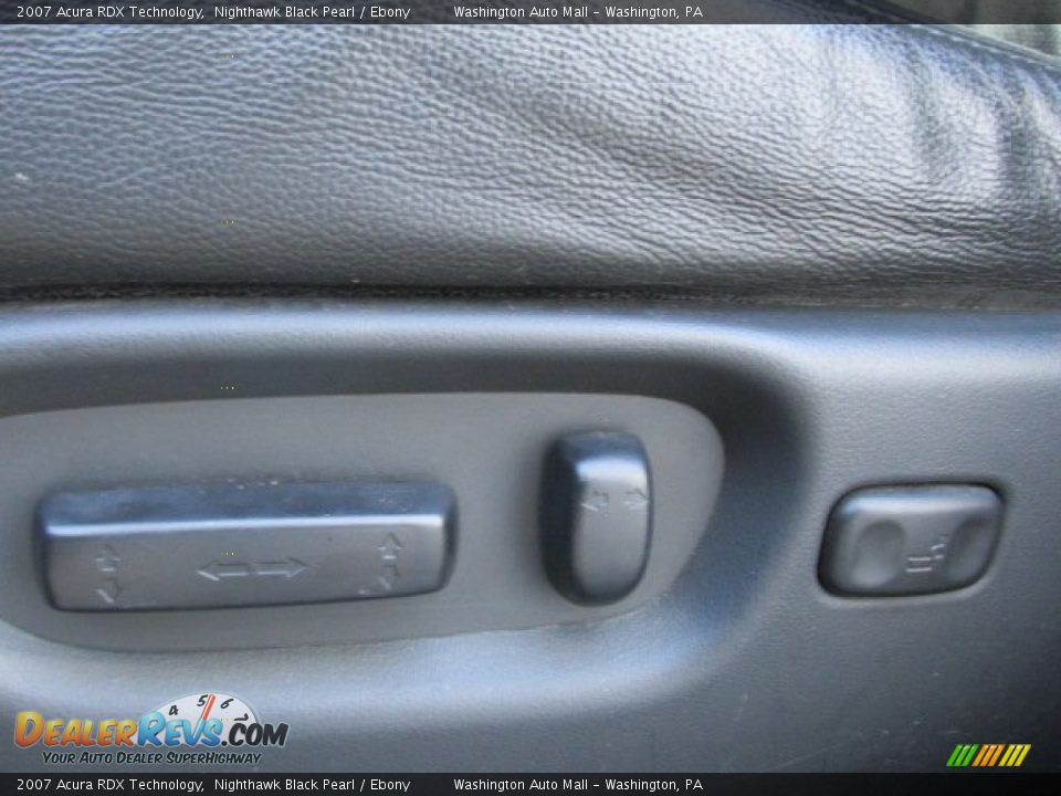 2007 Acura RDX Technology Nighthawk Black Pearl / Ebony Photo #12