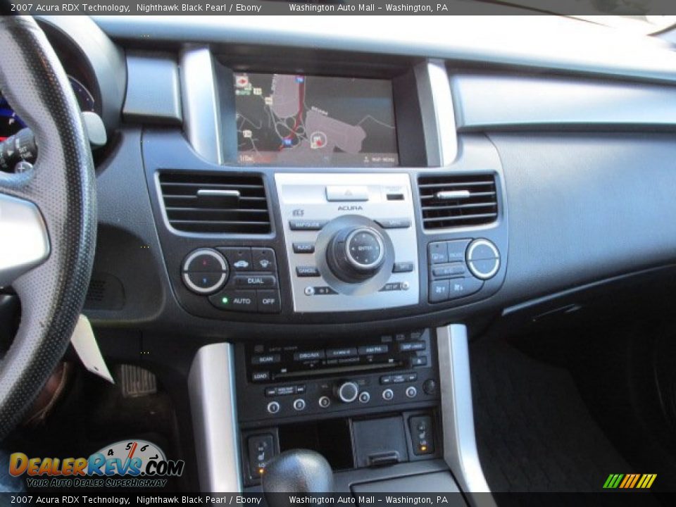 2007 Acura RDX Technology Nighthawk Black Pearl / Ebony Photo #14