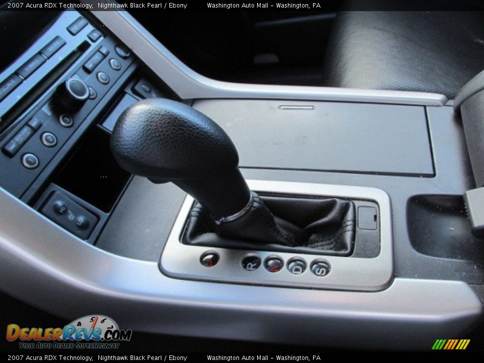 2007 Acura RDX Technology Nighthawk Black Pearl / Ebony Photo #17