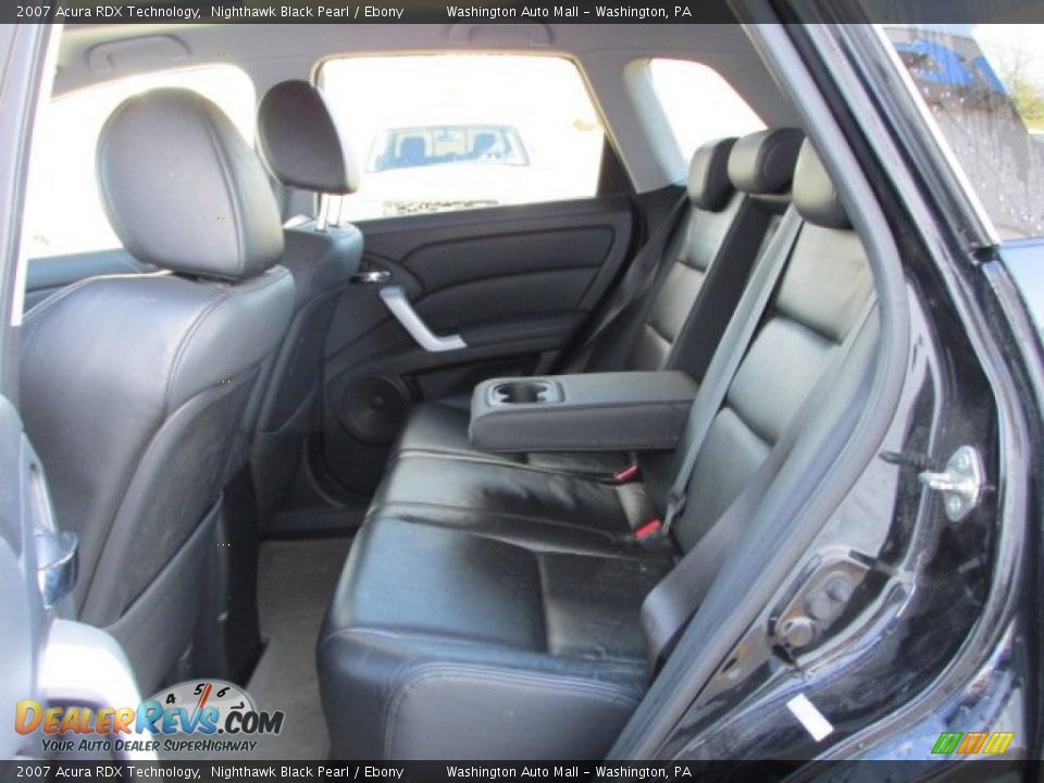 2007 Acura RDX Technology Nighthawk Black Pearl / Ebony Photo #19