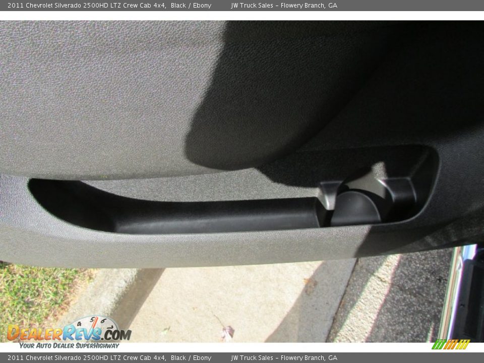 2011 Chevrolet Silverado 2500HD LTZ Crew Cab 4x4 Black / Ebony Photo #15
