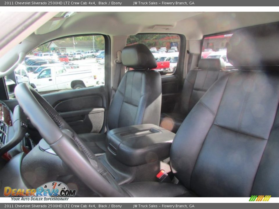 2011 Chevrolet Silverado 2500HD LTZ Crew Cab 4x4 Black / Ebony Photo #18