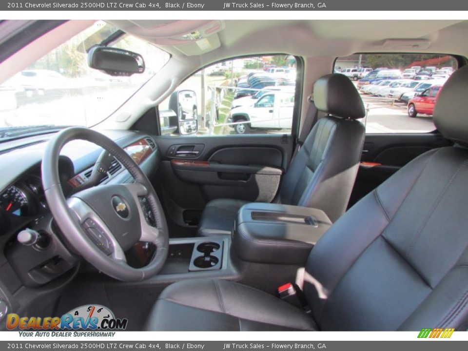 2011 Chevrolet Silverado 2500HD LTZ Crew Cab 4x4 Black / Ebony Photo #19