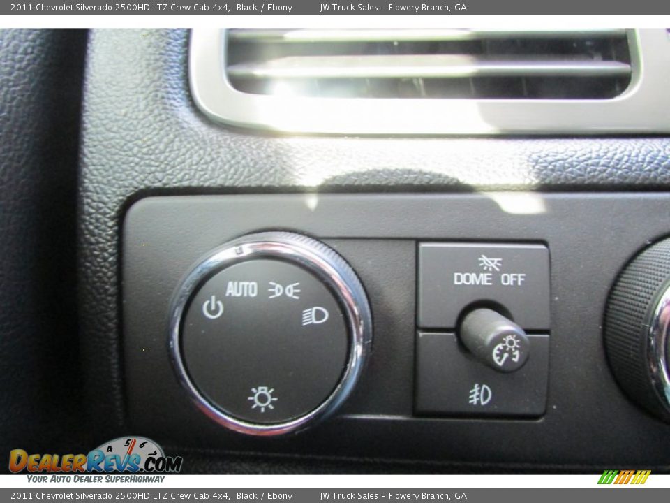 2011 Chevrolet Silverado 2500HD LTZ Crew Cab 4x4 Black / Ebony Photo #21