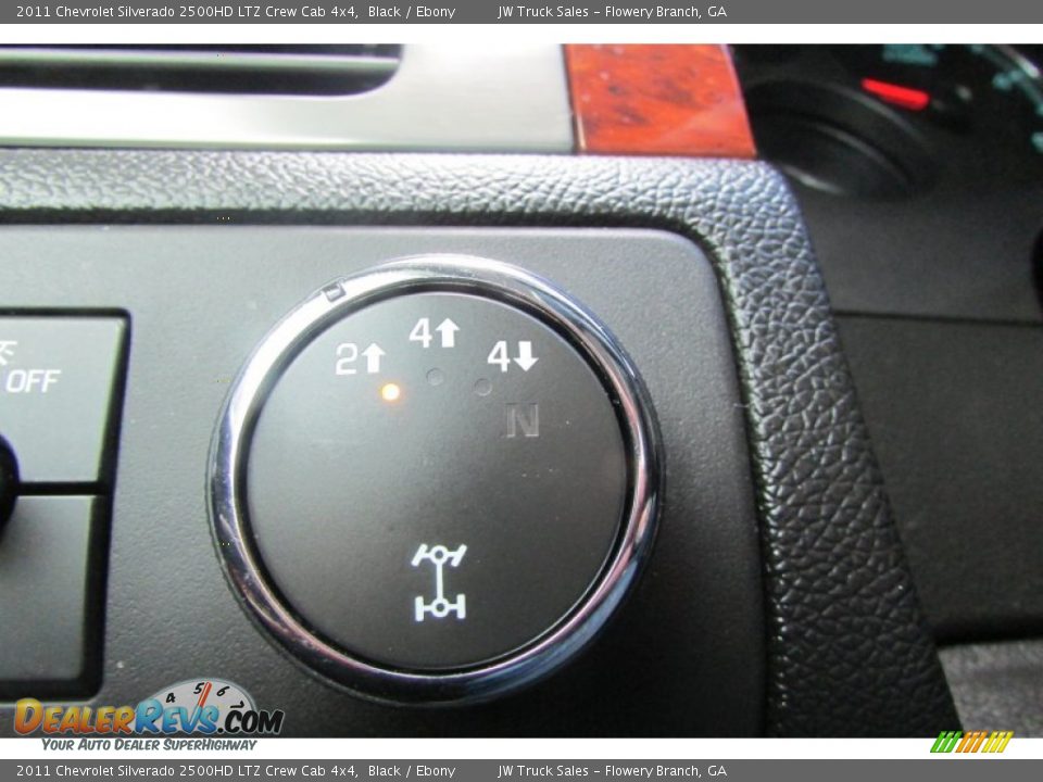 2011 Chevrolet Silverado 2500HD LTZ Crew Cab 4x4 Black / Ebony Photo #22
