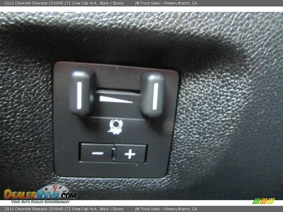 2011 Chevrolet Silverado 2500HD LTZ Crew Cab 4x4 Black / Ebony Photo #23