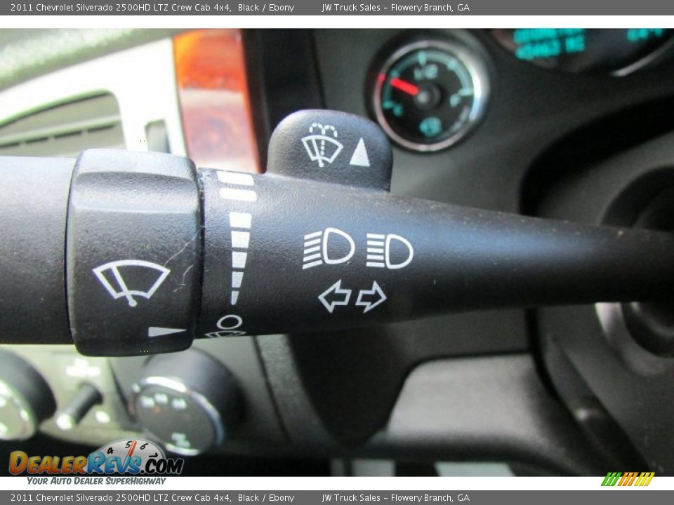 2011 Chevrolet Silverado 2500HD LTZ Crew Cab 4x4 Black / Ebony Photo #26