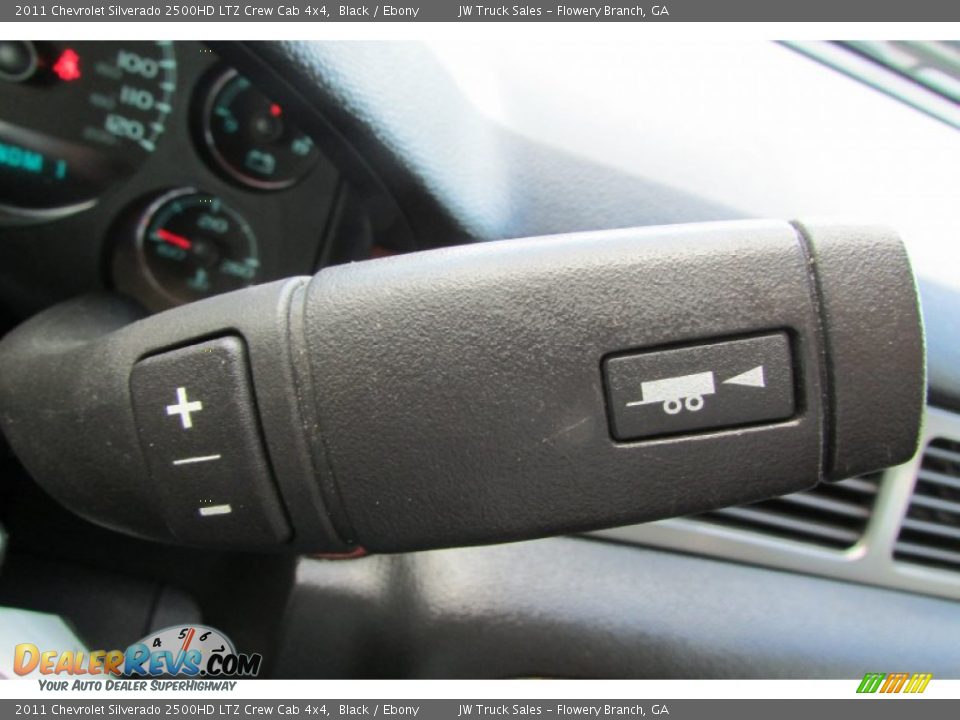 2011 Chevrolet Silverado 2500HD LTZ Crew Cab 4x4 Black / Ebony Photo #30