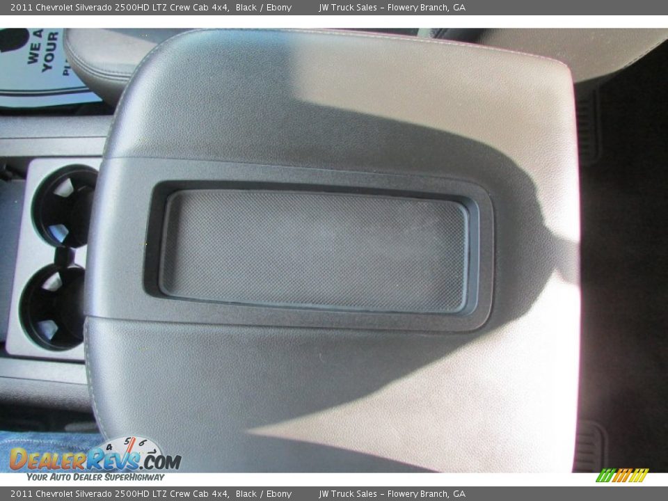 2011 Chevrolet Silverado 2500HD LTZ Crew Cab 4x4 Black / Ebony Photo #36