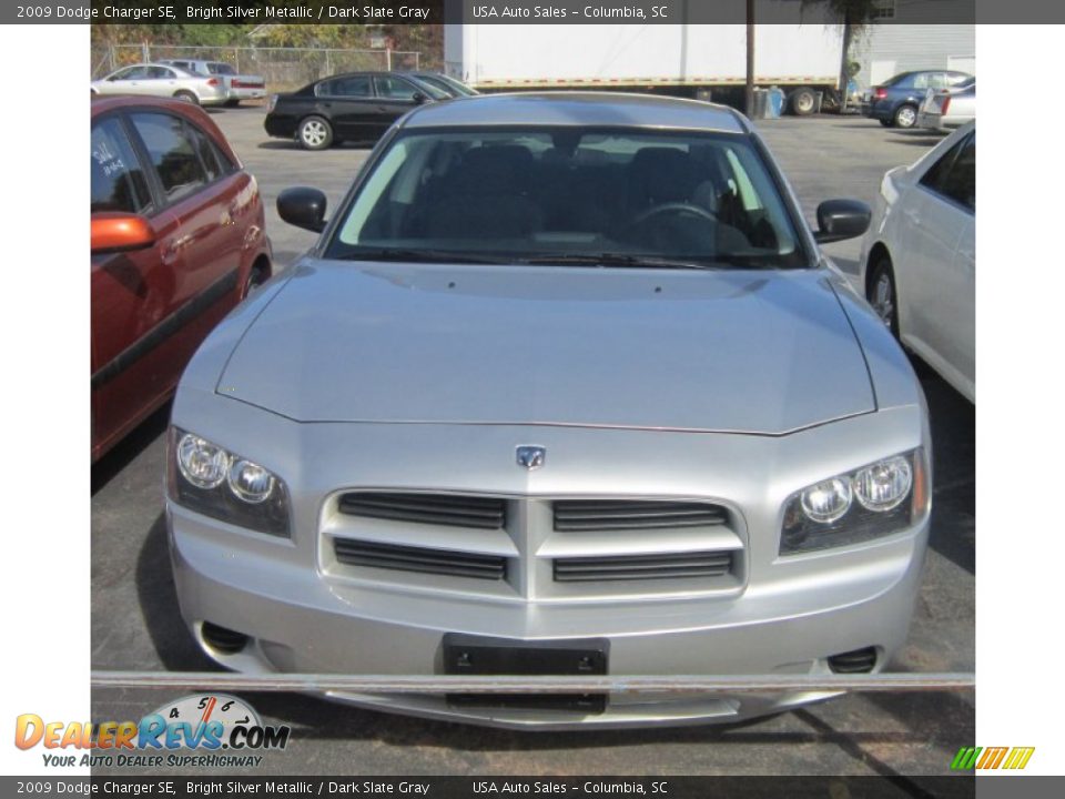 2009 Dodge Charger SE Bright Silver Metallic / Dark Slate Gray Photo #1