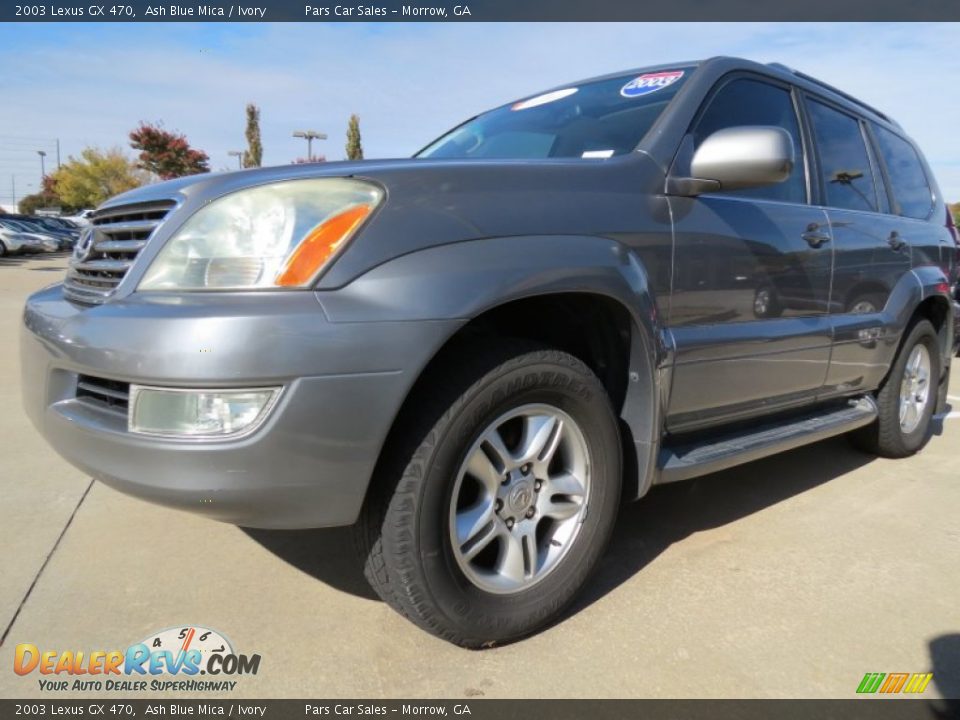 2003 Lexus GX 470 Ash Blue Mica / Ivory Photo #1