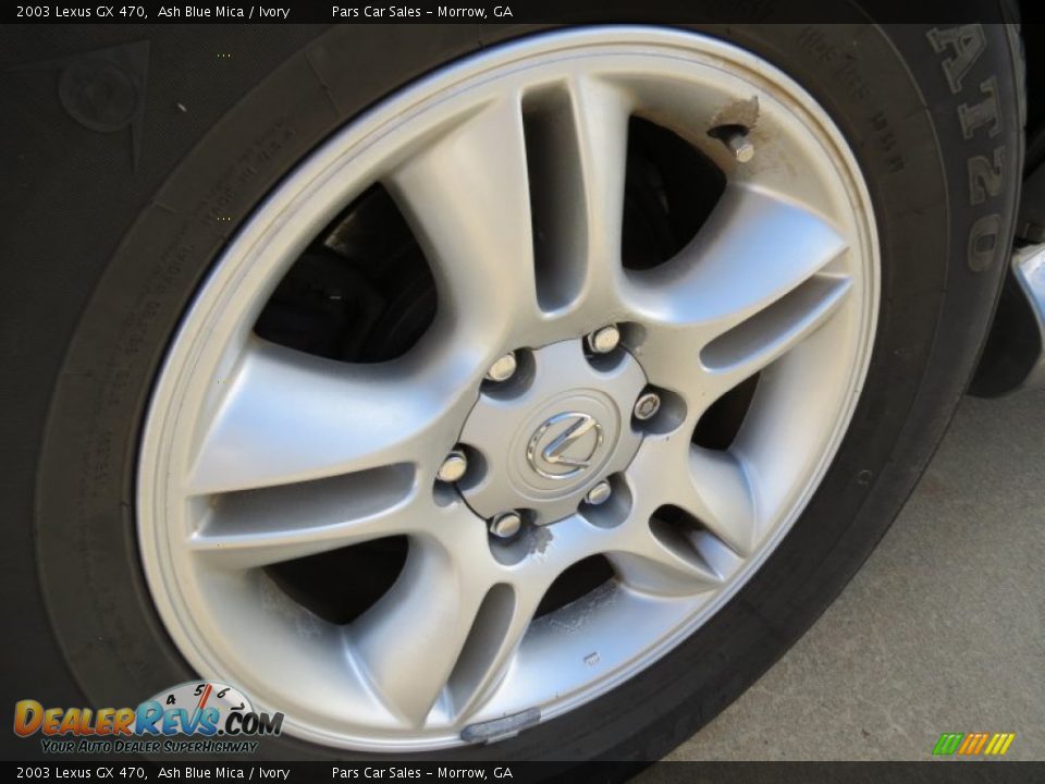 2003 Lexus GX 470 Ash Blue Mica / Ivory Photo #5