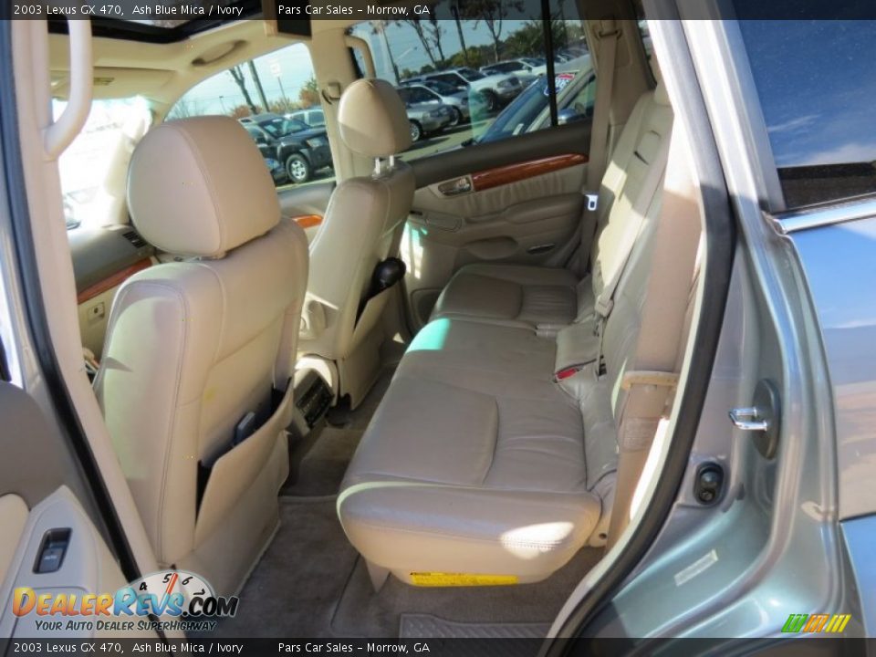 2003 Lexus GX 470 Ash Blue Mica / Ivory Photo #9