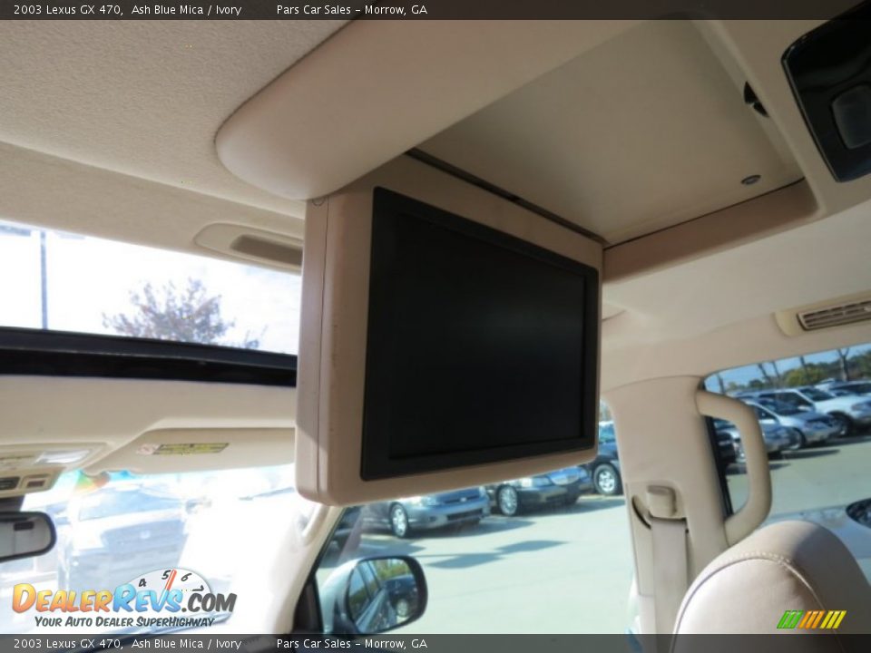 2003 Lexus GX 470 Ash Blue Mica / Ivory Photo #10