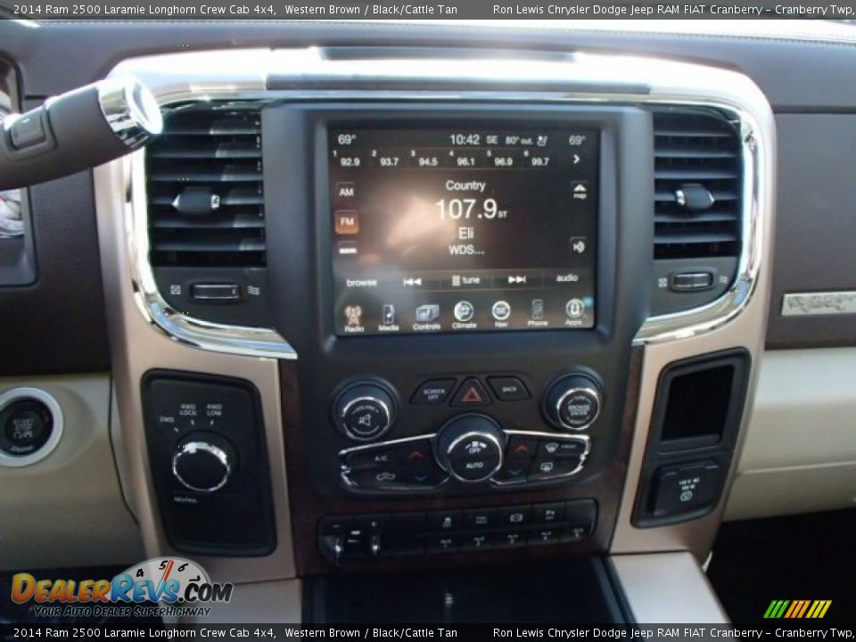 Controls of 2014 Ram 2500 Laramie Longhorn Crew Cab 4x4 Photo #15