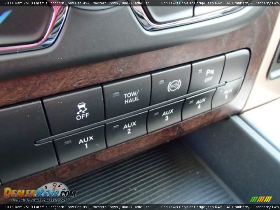 Controls of 2014 Ram 2500 Laramie Longhorn Crew Cab 4x4 Photo #18