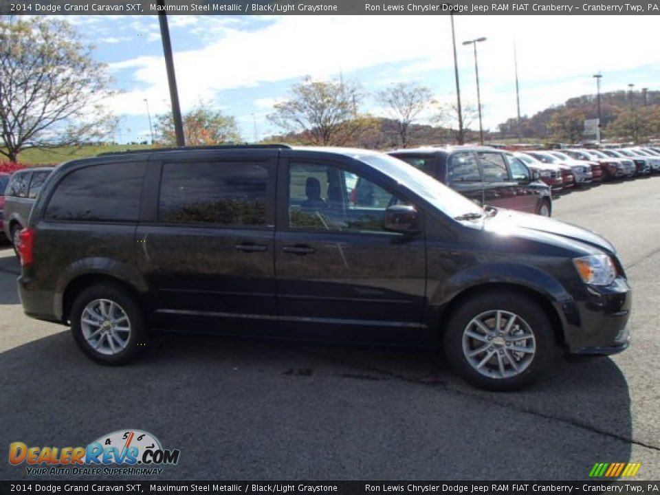 2014 Dodge Grand Caravan SXT Maximum Steel Metallic / Black/Light Graystone Photo #5