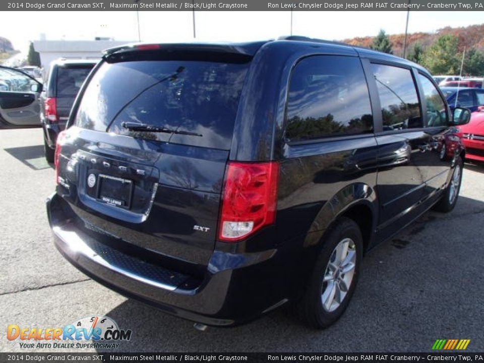 2014 Dodge Grand Caravan SXT Maximum Steel Metallic / Black/Light Graystone Photo #6