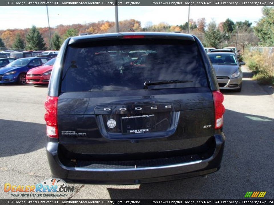 2014 Dodge Grand Caravan SXT Maximum Steel Metallic / Black/Light Graystone Photo #7
