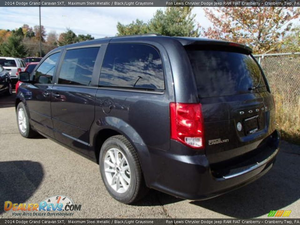 2014 Dodge Grand Caravan SXT Maximum Steel Metallic / Black/Light Graystone Photo #8