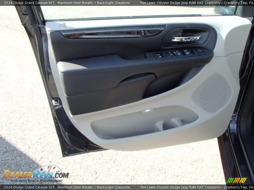 2014 Dodge Grand Caravan SXT Maximum Steel Metallic / Black/Light Graystone Photo #11