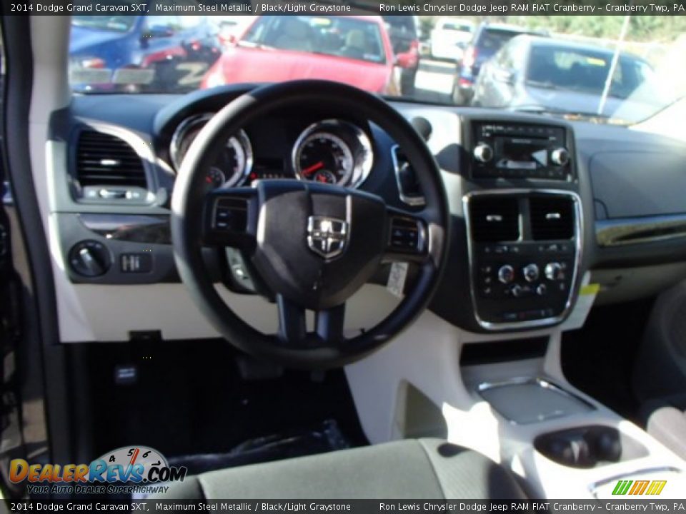 2014 Dodge Grand Caravan SXT Maximum Steel Metallic / Black/Light Graystone Photo #14
