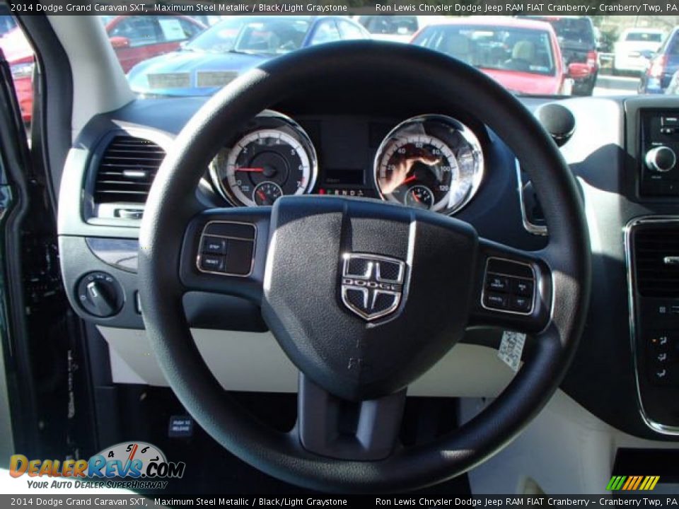 2014 Dodge Grand Caravan SXT Maximum Steel Metallic / Black/Light Graystone Photo #19