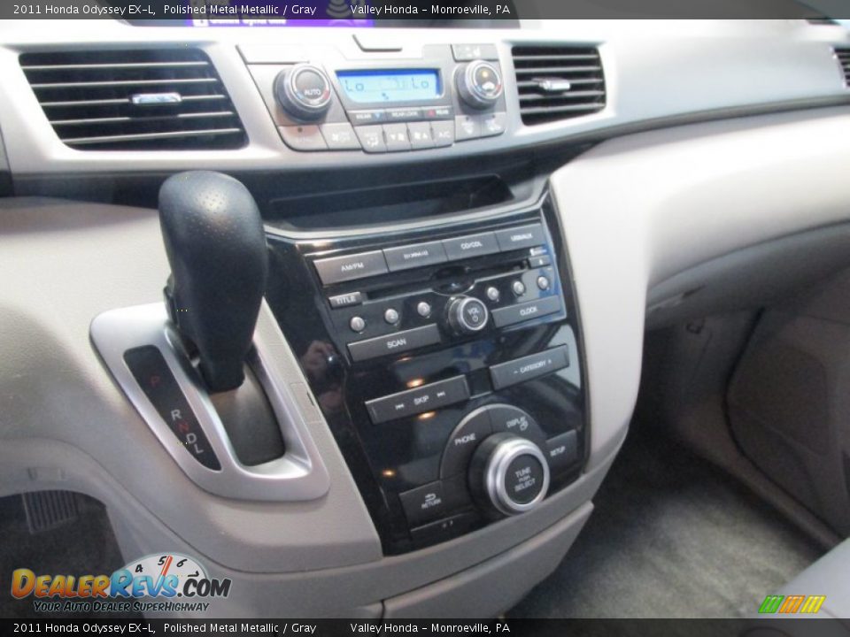 2011 Honda Odyssey EX-L Polished Metal Metallic / Gray Photo #13