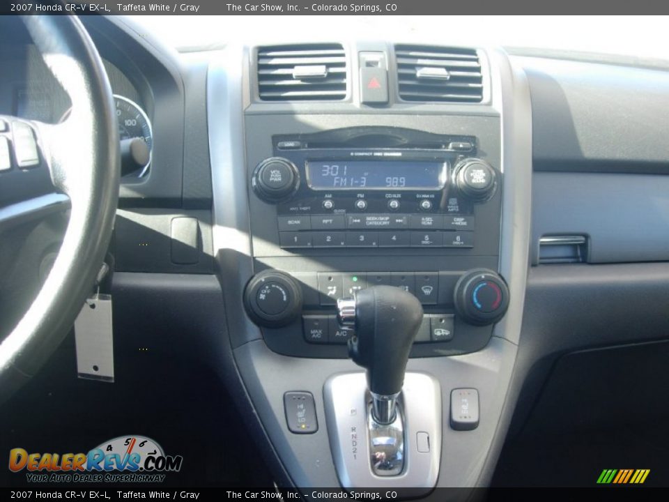 2007 Honda CR-V EX-L Taffeta White / Gray Photo #3