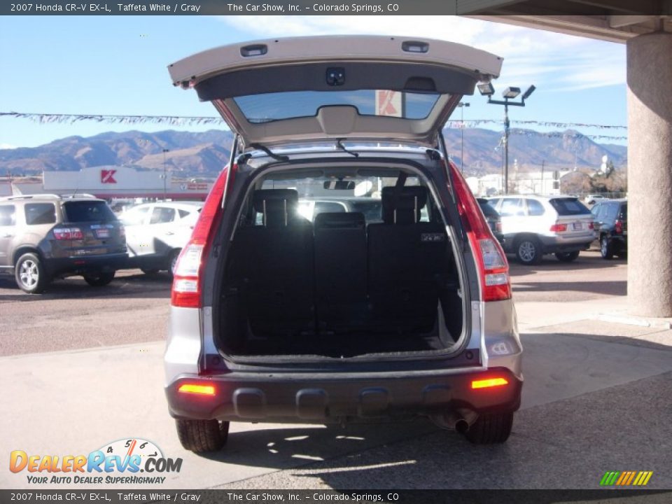 2007 Honda CR-V EX-L Taffeta White / Gray Photo #12