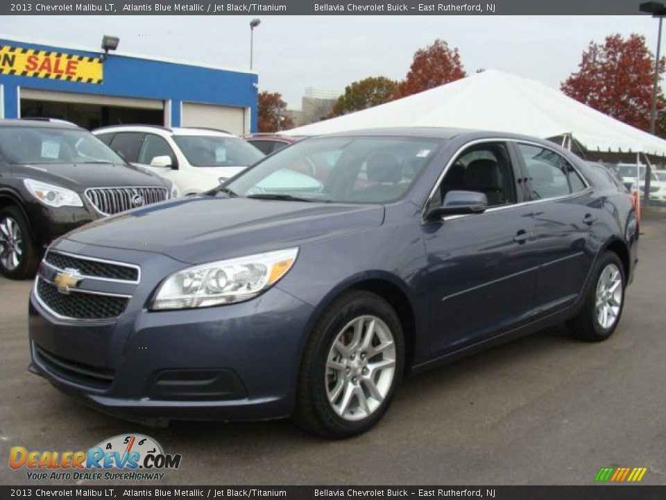 2013 Chevrolet Malibu LT Atlantis Blue Metallic / Jet Black/Titanium Photo #1