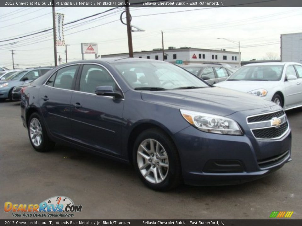 2013 Chevrolet Malibu LT Atlantis Blue Metallic / Jet Black/Titanium Photo #3